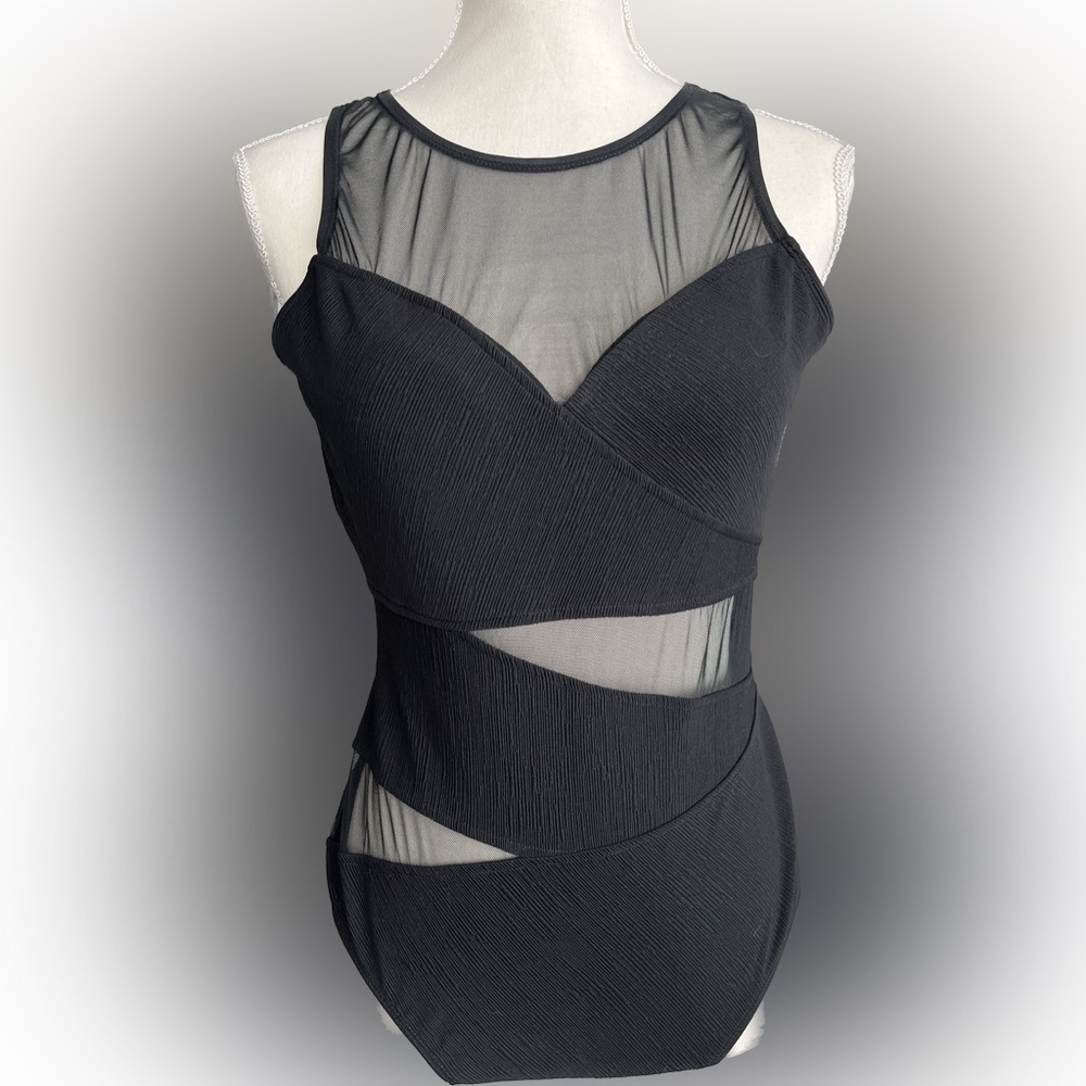 Vintage cut out one piece swimsuit sexy - Picture 5 of 7